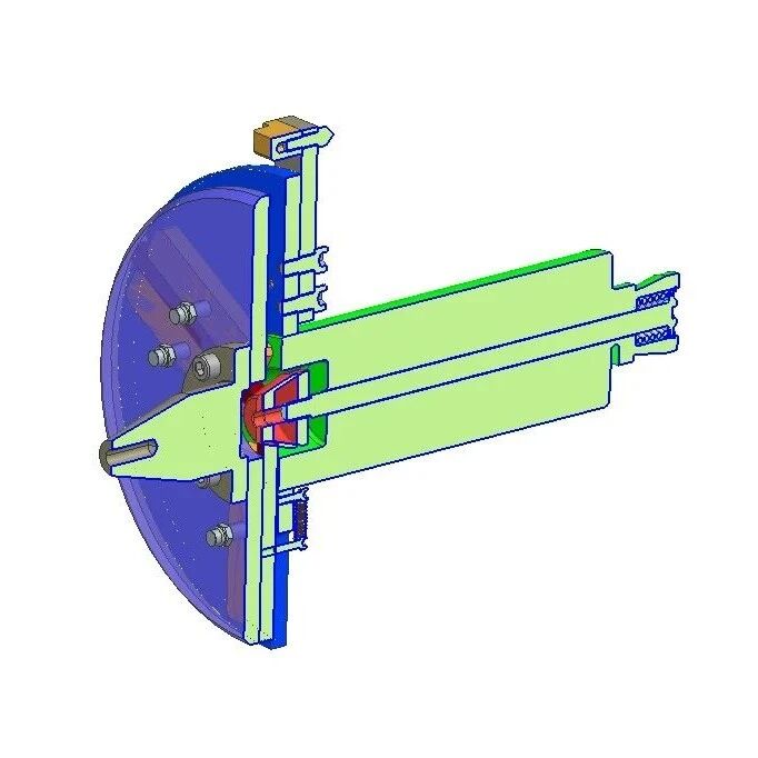 【工程机械】带圆锥扩张机构的三指机器人夹具3D图纸 STP格式