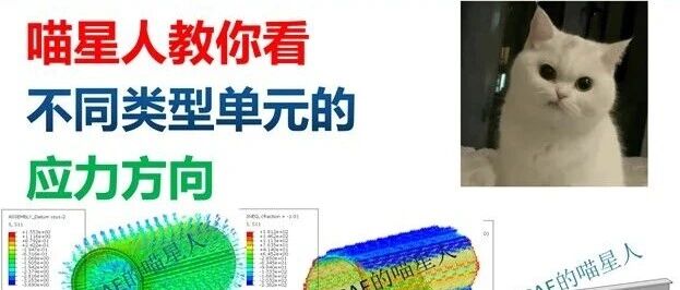 ABAQUS喵星人教你看懂不同类型单元的应力方向
