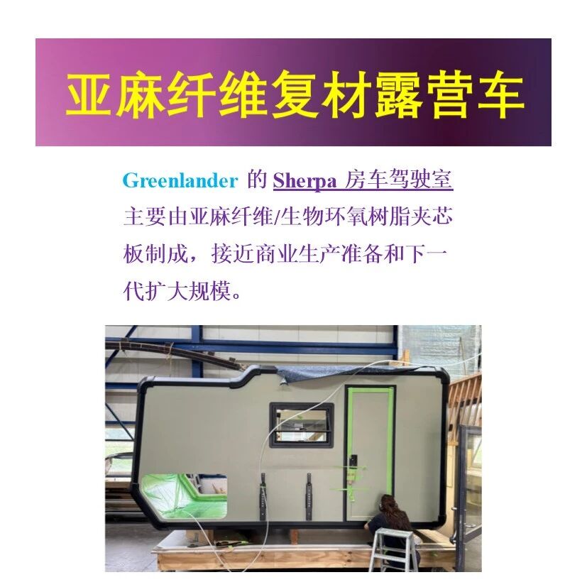 复材技术·亚麻纤维复材露营车