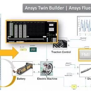 数字孪生 | 如何使用Ansys Twin Builder软件加速电动汽车开发