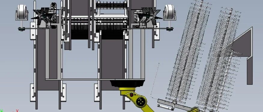 【农业机械】沙地红枣收集机3D数模图纸 Solidworks21设计