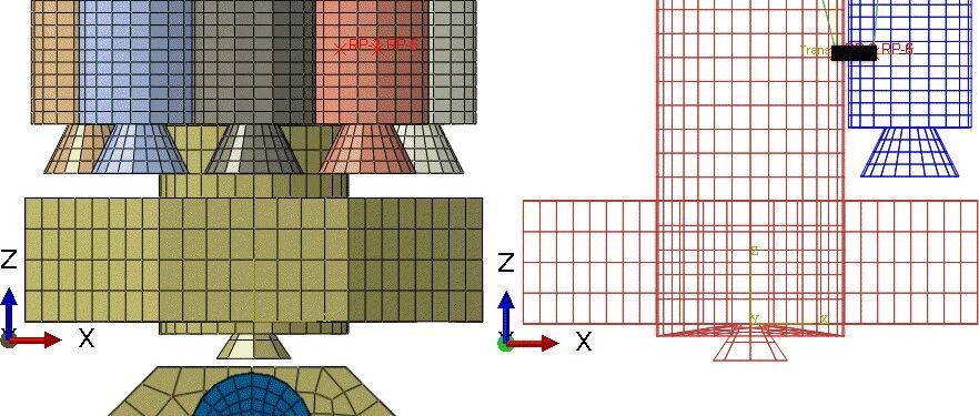 使用Translator连接单元进行刚体动力学分析模拟卫星发射火箭——“一星八箭”