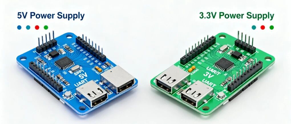 为啥单片机供电有的3.3V，有的5V？咱们就不能统一一下吗？