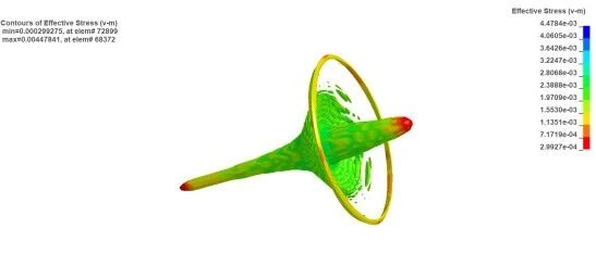 LSDYNA 3D射流成型