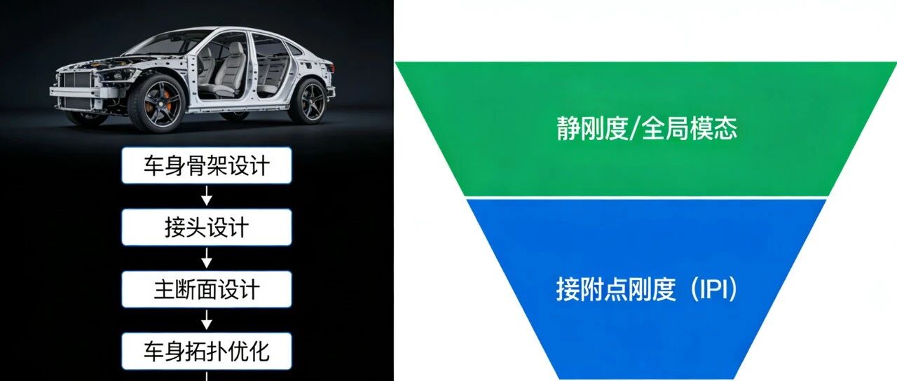 【NVH科普-10】车身NVH不是“后期调”的：从骨架到密封，设计流程每一步都在攒“安静值”