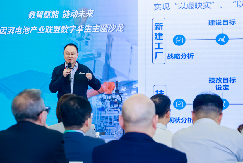 虚实融合,链启新程 | 因湃电池产业链数字孪生主题沙龙成功举办_碰撞_汽车_数字孪生_物流_工厂_DELMIA-仿真秀干货文章