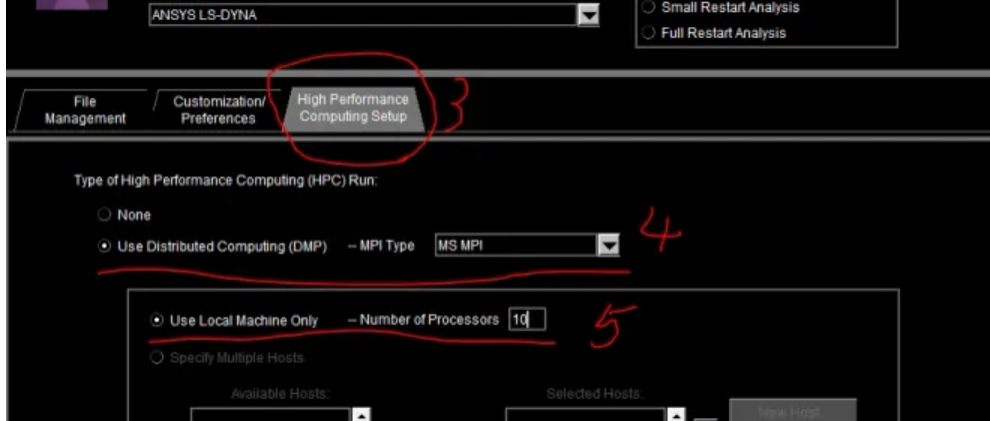 lsdyna如何开启mpp并行模式提高计算速度