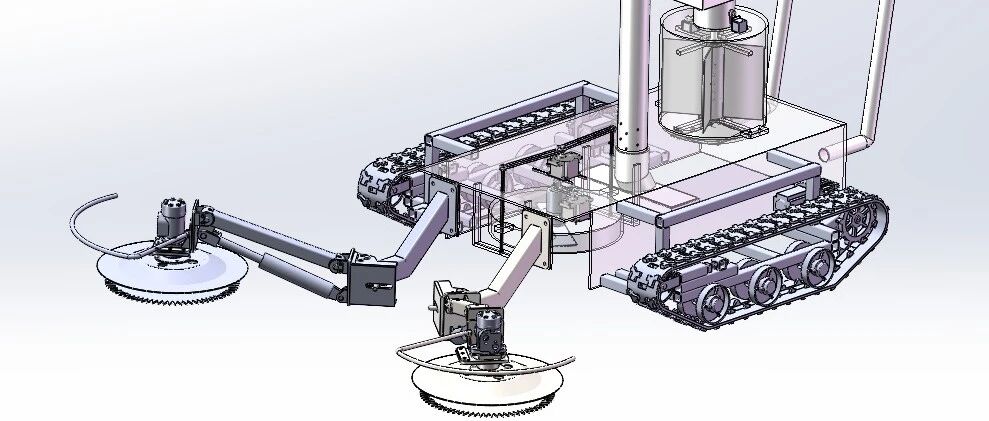 【农业机械】除草收集机器3D数模图纸 Solidworks22设计