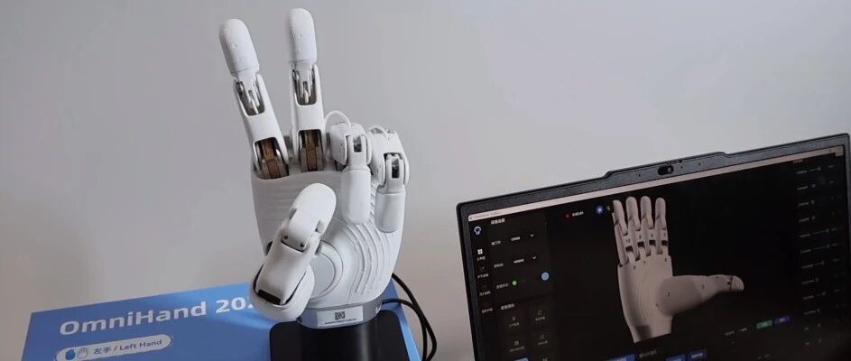 【机器人】智元OmniHand灵动款机器人灵巧手模型3D图纸 STEP格式
