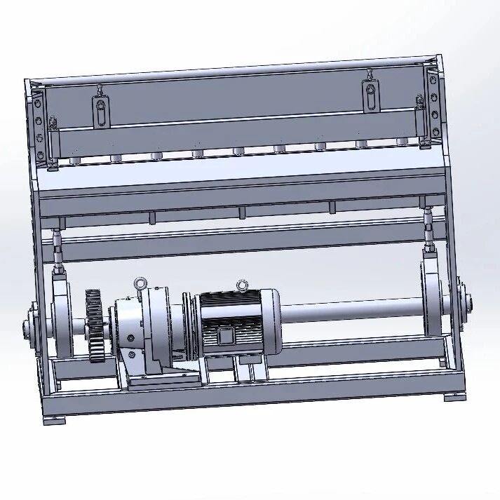 【工程机械】剪板机3D数模图纸 Solidworks24设计