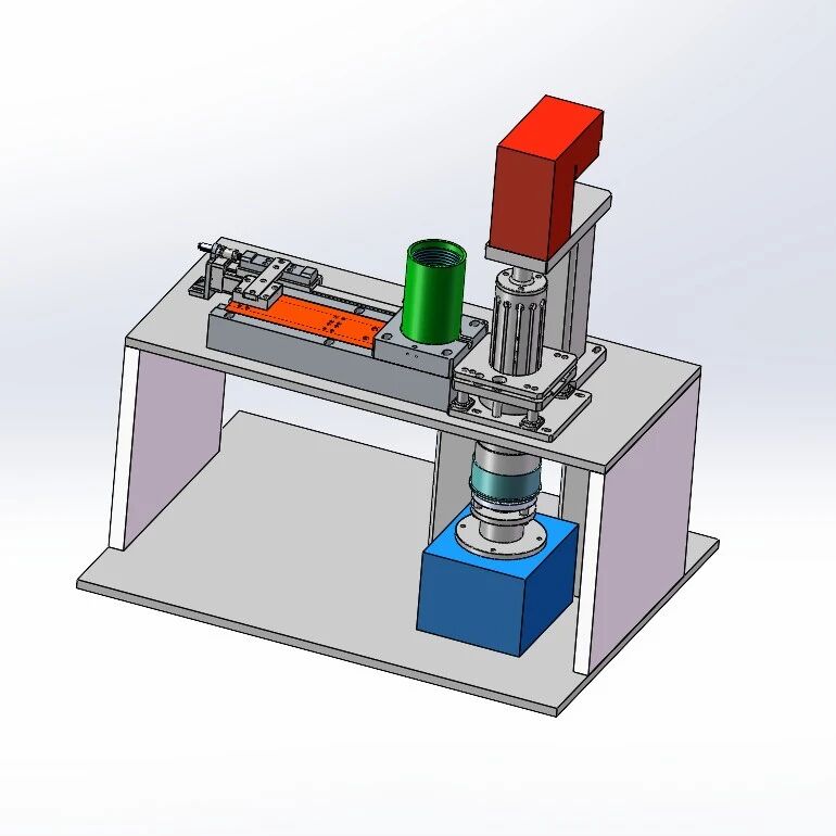 【非标数模】油封装配设备3D数模图纸 Solidworks20设计