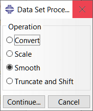 Smooth data in Abaqus