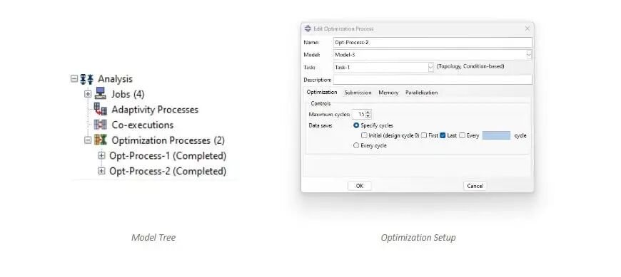 Figure 10 Create Topology Optimization Job