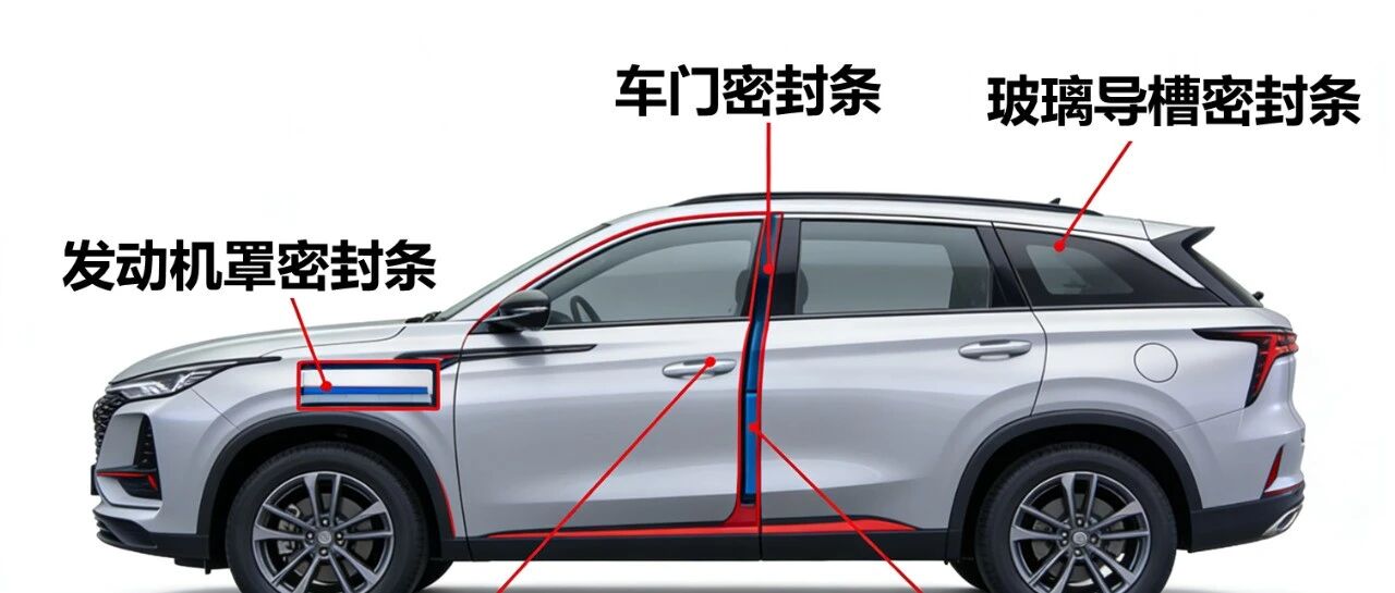 【NVH科普-27】动态密封：车身 “活动部件” 的隔音关键 —— 让车门、机舱不再漏风漏声