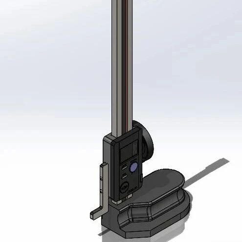 【工程机械】Layout height Gauge布局高度规3D数模图纸 STEP格式