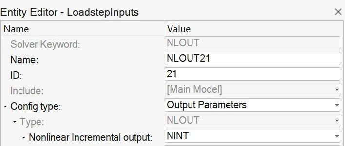 OptiStruct 中 NLOUT 卡片的详细解析