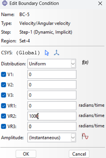 Defining Boundary Conditions