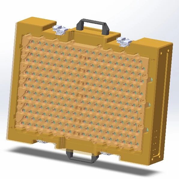 【工程机械】battery weld电池焊接夹具3D图纸 STP格式