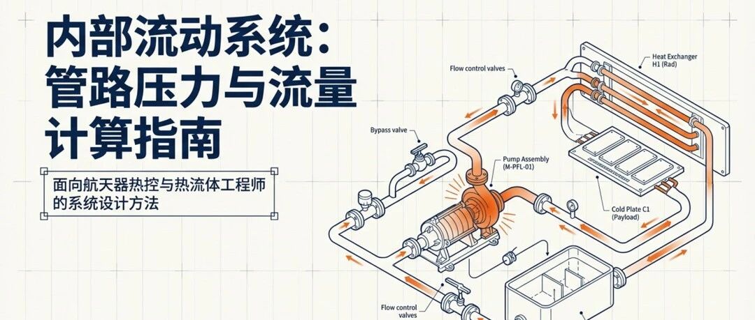 【液冷流体回路系统设计指南03】流体回路系统压降和流量计算指南