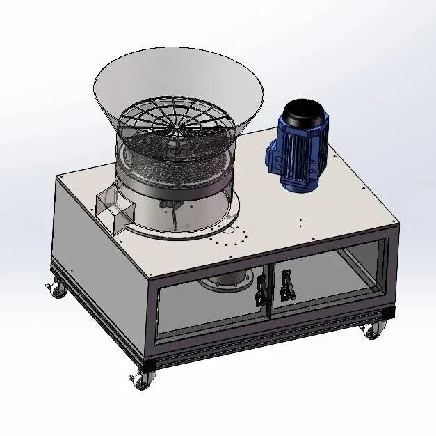 【非标数模】饲料制粒机3D数模图纸 Solidworks16设计