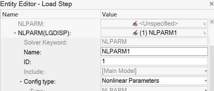 OptiStruct中NLPARM卡片的详细解析