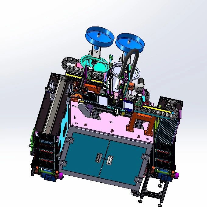 【非标数模】摆盘机3D数模图纸 x_t格式