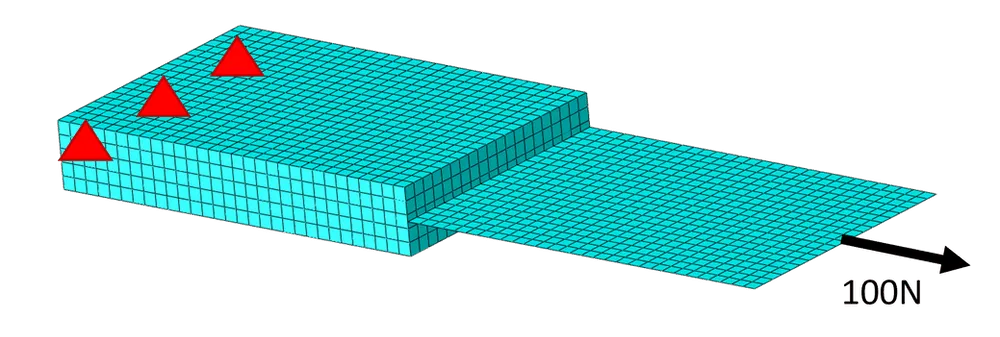 Shell-to-Solid Coupling Abaqus