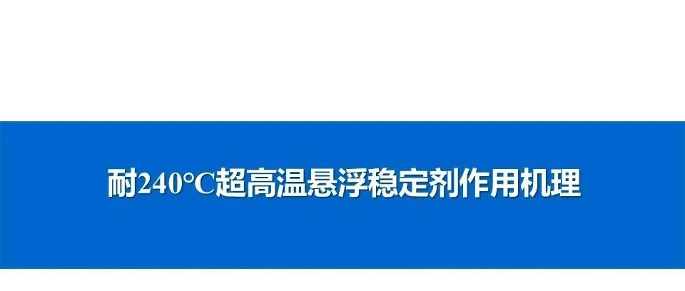 抗 240℃水泥浆悬浮稳定剂作用机理