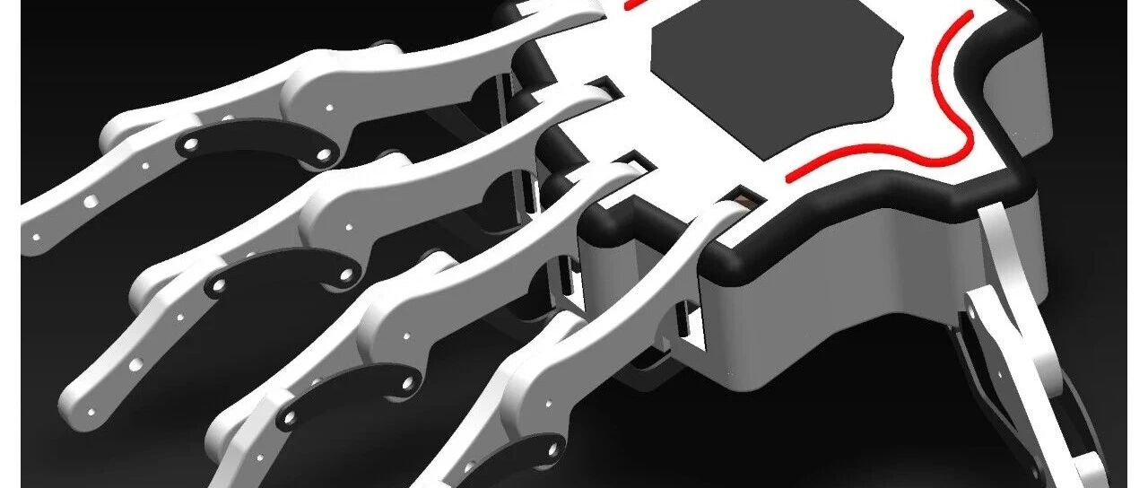 【机器人】微型舵机驱动的机械手简易模型3D图纸 Solidworks设计