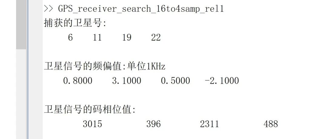 GPS卫星采样信号的捕获算法—FFT二维捕获归档程序