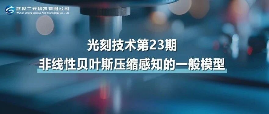 光刻技术第23期 | 非线性贝叶斯压缩感知的一般模型