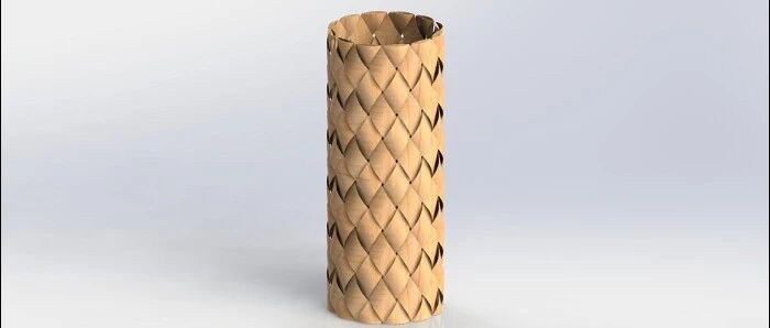 SolidWorks建模并渲染一个编制管