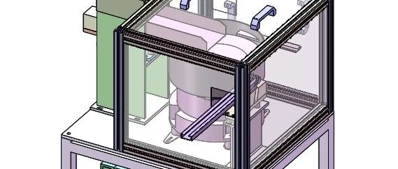 【非标数模】自动加料振动盘3D数模图纸 Solidworks18设计