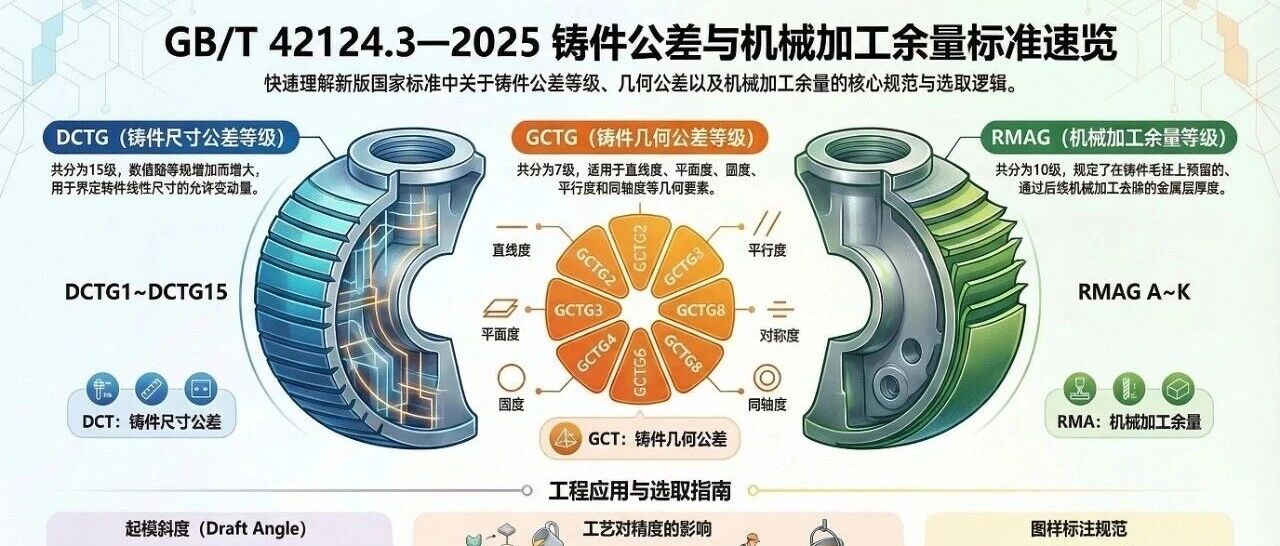 铸件公差查询工具功能升级（新增最新标准数据，新旧标准一键切换）