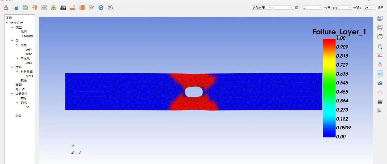 自研复合材料有限元软件SFEM V1.0定型