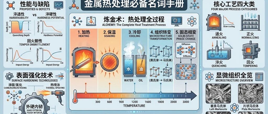 【干货】金属热处理必备名词手册