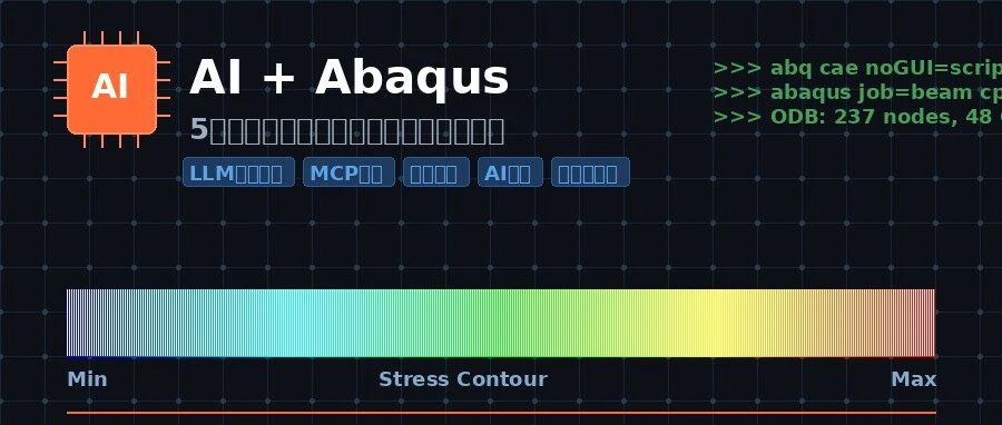 AI + Abaqus：从自然语言到智能仿真