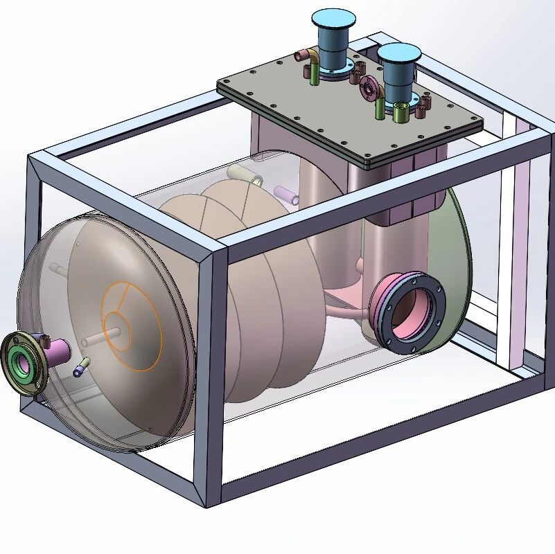 【工程机械】蒸馏釜3D数模图纸 Solidworks18设计
