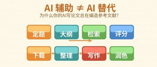为什么你用AI检索文献/写论文总在编造？