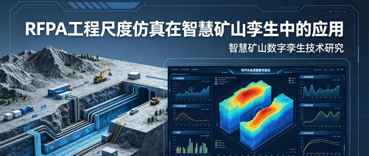 今日开讲：国产软件RFPA工程尺度仿真在智慧矿山孪生中的应用