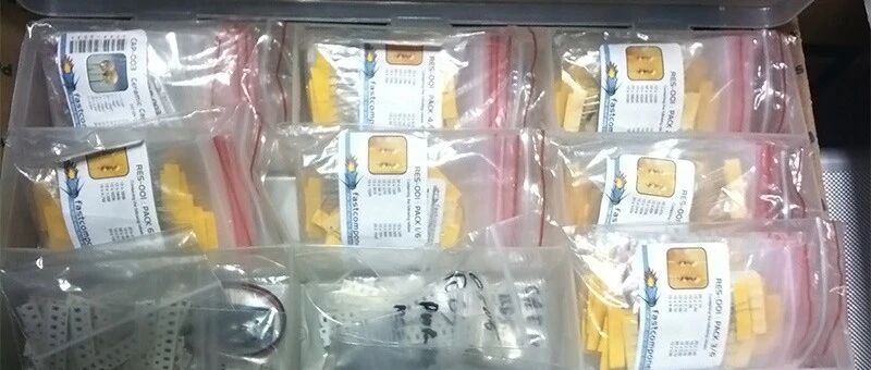 硬件工程师都是怎么管理库存物料的，没有什么比知道自己有元件却在库存里找不到更糟糕的了。。。