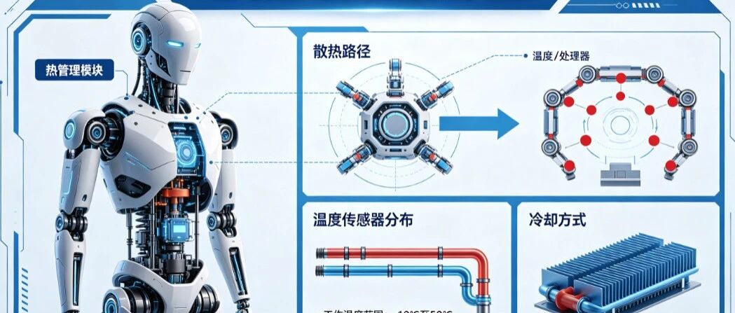 热源、热路、温控：高性能人形机器人热管理完整体系