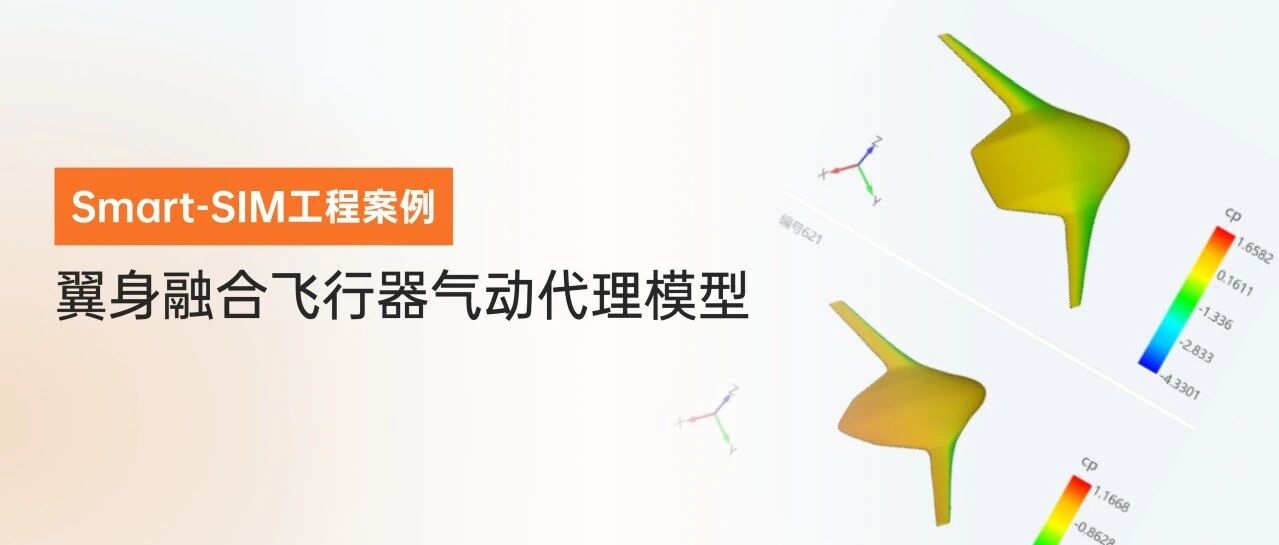 Smart-SIM工程案例—翼身融合飞行器气动代理模型