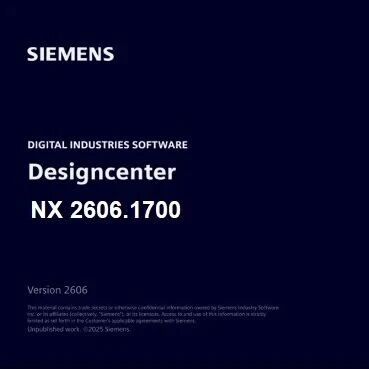 Siemens NX 2606.1700已经发布-0624