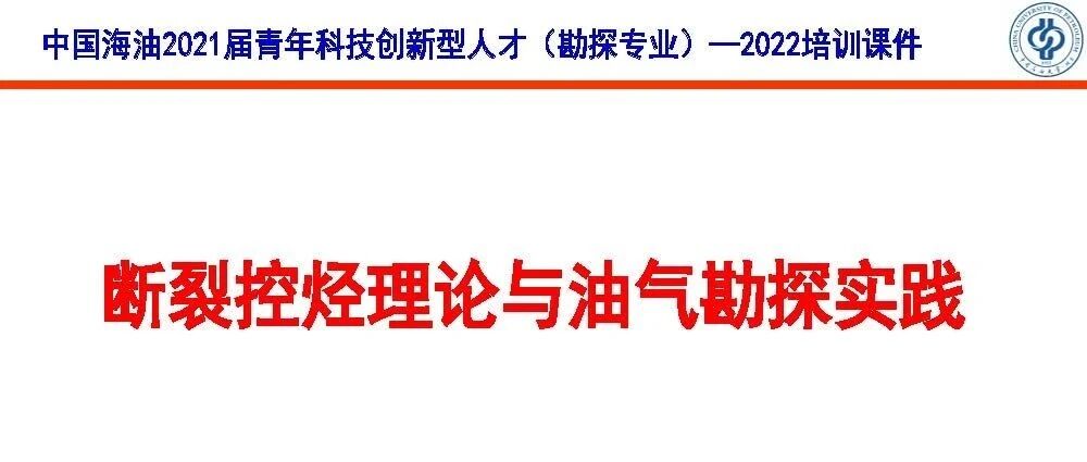 断裂控烃理论与油气勘探实践