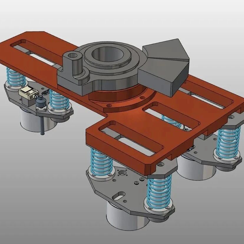 【工程机械】搬运厚重钢板专用机械抓手3D图纸 STP格式