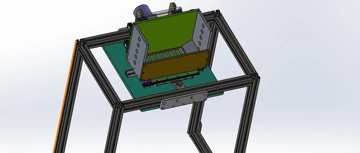 【非标数模】圆管分料机3D数模图纸 Solidworks18设计