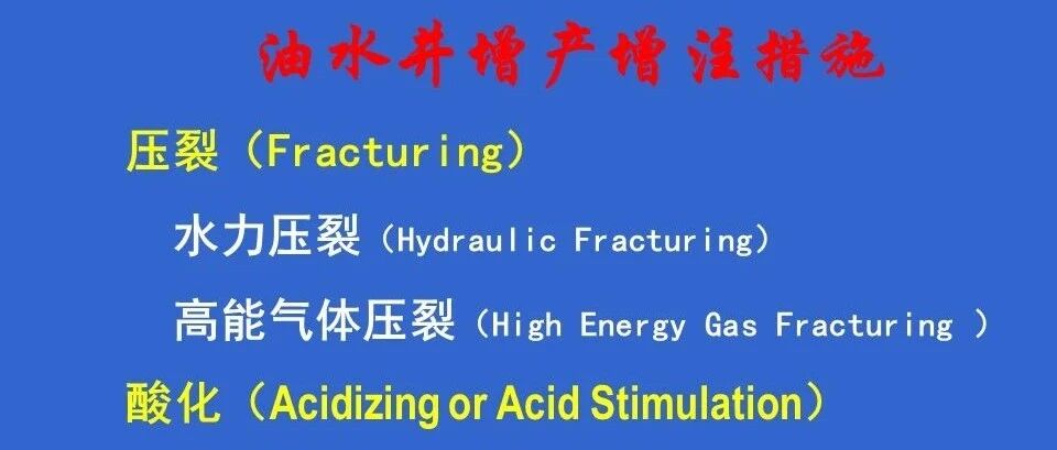 压裂酸化介绍
