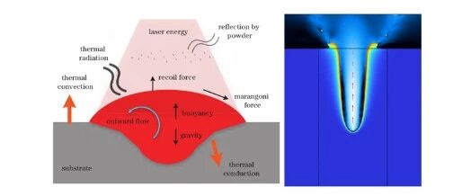 激光打孔过程与熔池演化机理深度解析