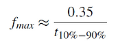 数字信号中的最大频率